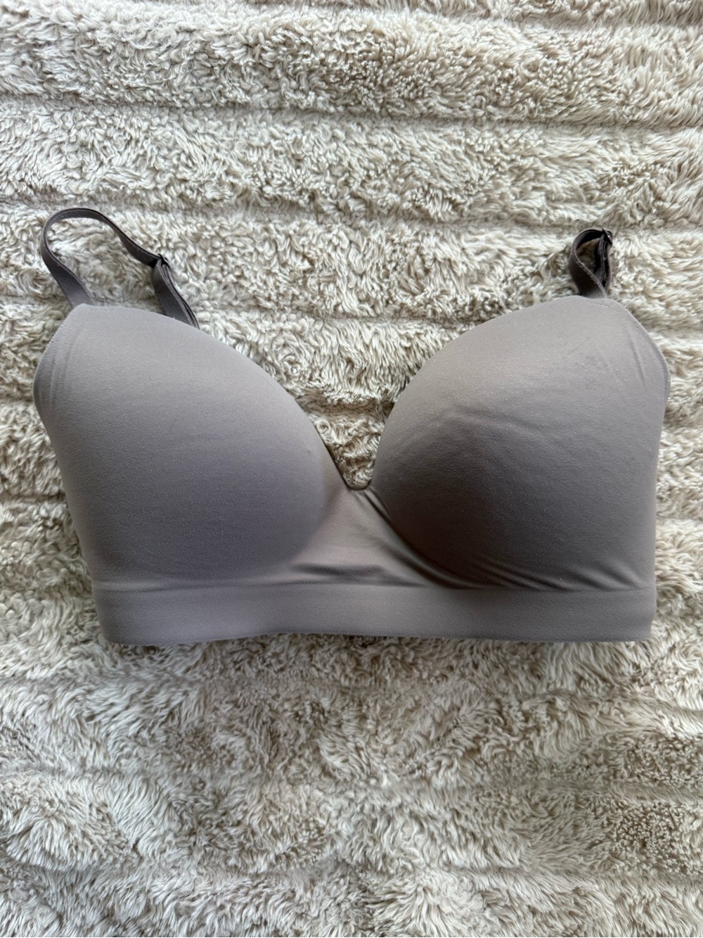 Soma Wireless Lightly Lined Bra Taupe 36C